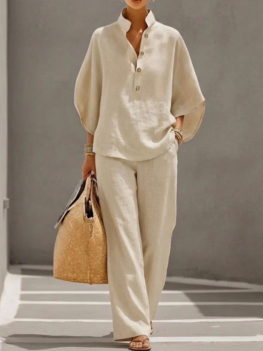 Women's Casual Summer 2-Piece Set – Effortless Style & All-Day Comfort