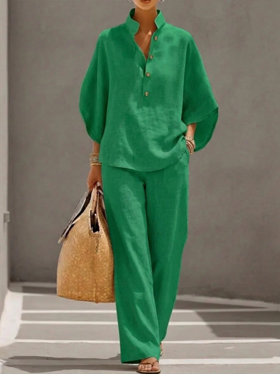 Women's Casual Summer 2-Piece Set – Effortless Style & All-Day Comfort