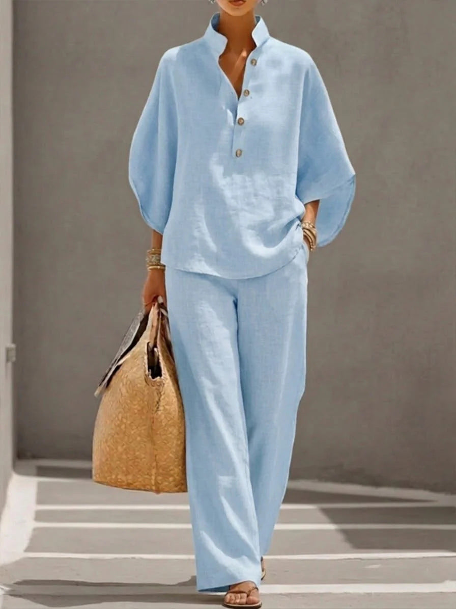 Women's Casual Summer 2-Piece Set – Effortless Style & All-Day Comfort