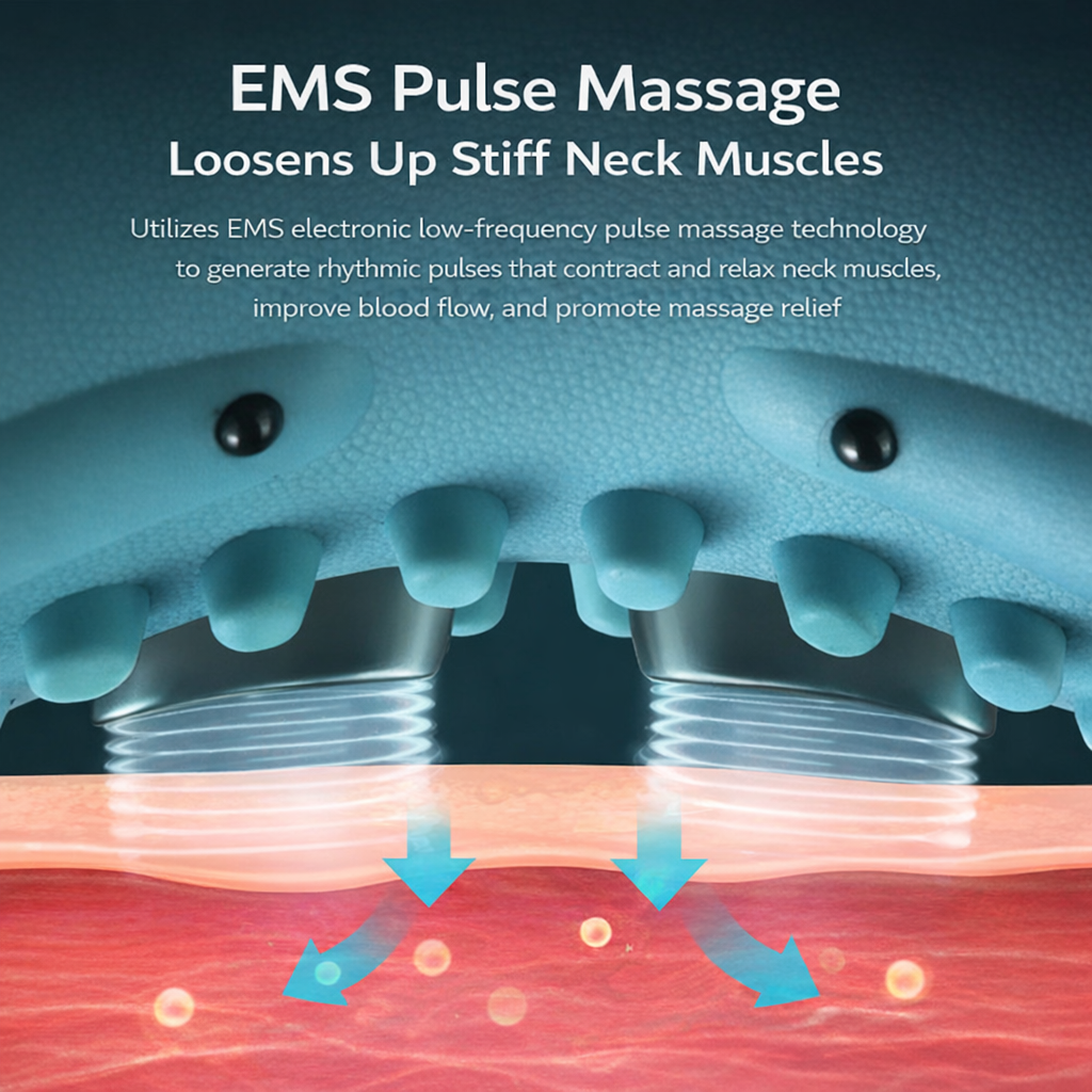 Milaniss™ Neck Therapy Device Deep Shiatsu Relief & Therapeutic Heat (Upgrade 2026)